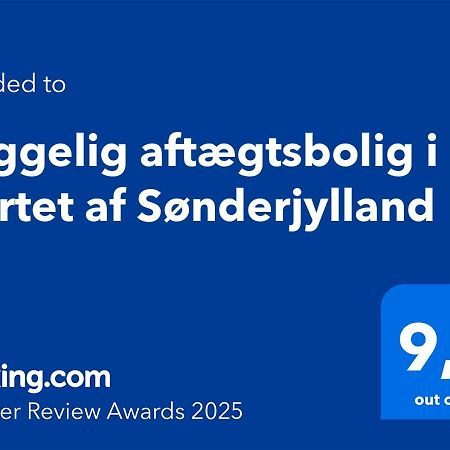 BranderupHyggelig Aftaegtsbolig I Hjertet Af Sonderjylland别墅 外观 照片
